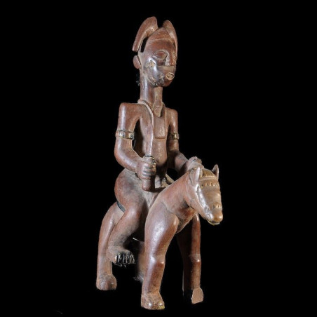 Cavalier et son cheval Syonfolo - Senoufo - Côte d'Ivoire