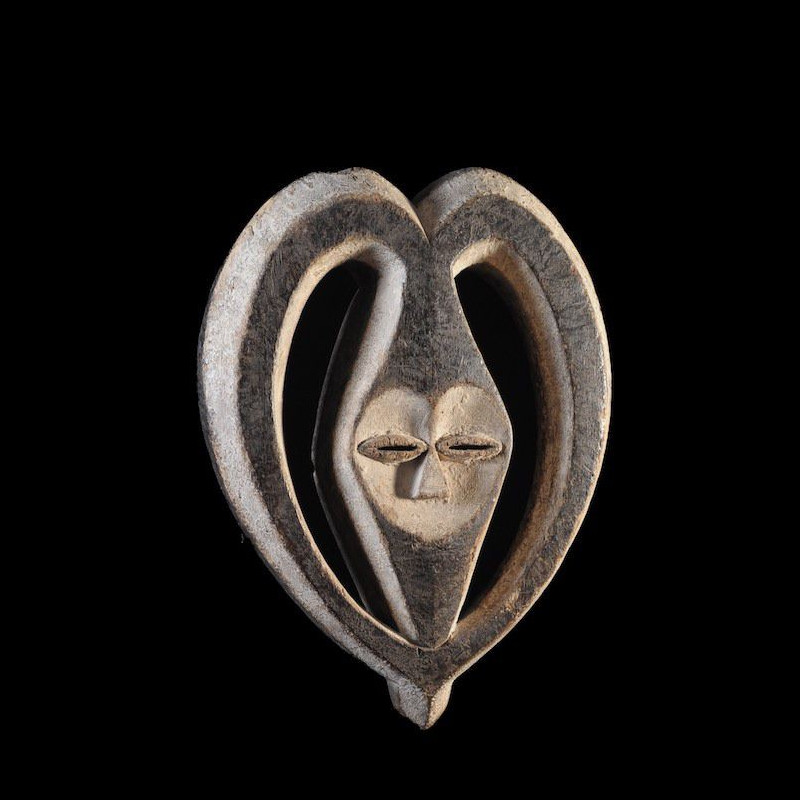 Masque Ekuk - Kwele / Bakwele - Gabon