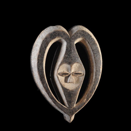 Masque Ekuk - Kwele / Bakwele - Gabon