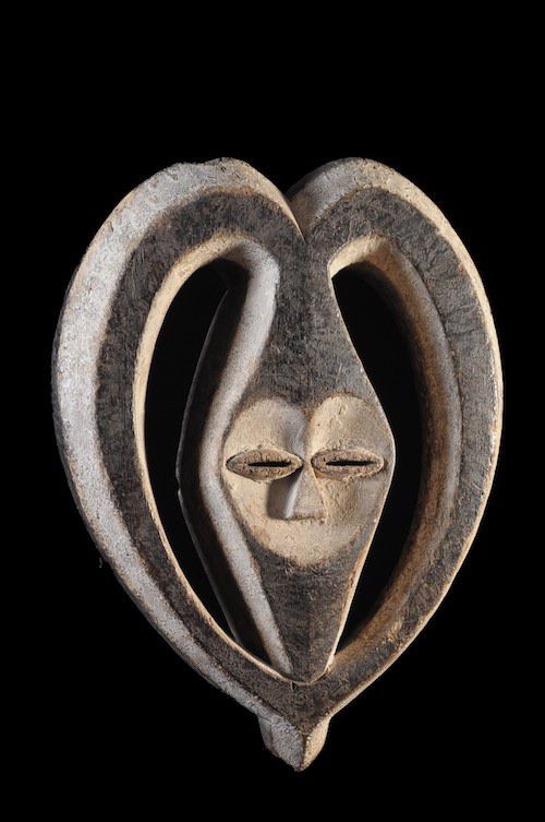 Masque Ekuk - Kwele / Bakwele - Gabon