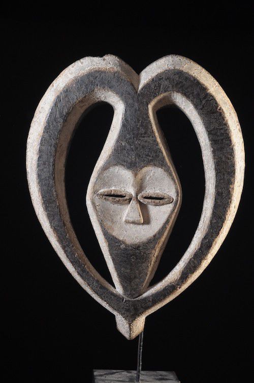 Masque Ekuk - Kwele / Bakwele - Gabon