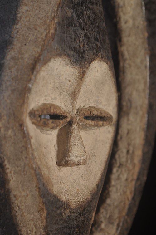 Masque Ekuk - Kwele / Bakwele - Gabon
