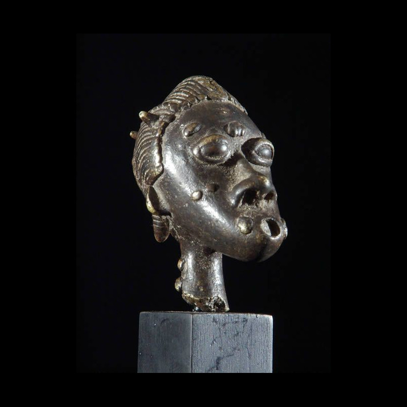 Fragment de bronze - Baoule - Côte d'Ivoire - Bronzes Africains
