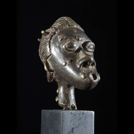 Fragment de bronze - Baoule - Côte d'Ivoire - Bronzes Africains