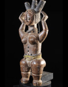 Statue pilon de reine - Attie - Côte d'Ivoire