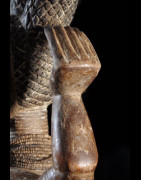 Statue pilon de reine - Attie - Côte d'Ivoire