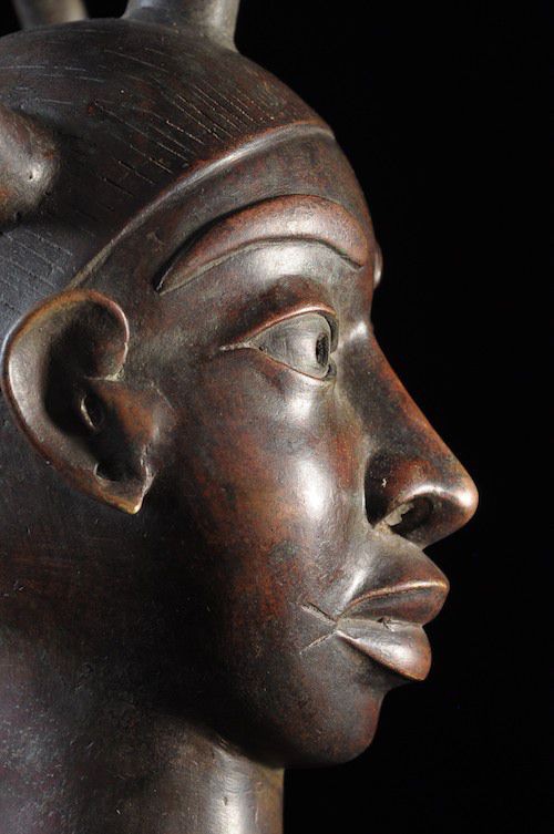 Tête commémorative masculine - Bini / Idoma - Nigeria