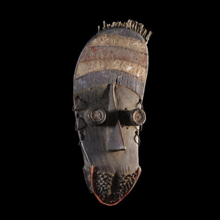Masque facial de ceremonie - Grebo - Liberia / Côte d'Ivoire