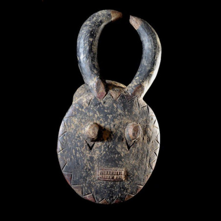 Masque Kple kple - ceremonie Goli - Baoule - Côte d'Ivoire