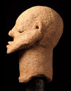 Tête anthropomorphe en terre cuite - Style Civilisation Nok - Nigeria