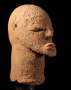 Tête anthropomorphe en terre cuite - Style Civilisation Nok - Nigeria