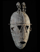 Masque facial en métal - Dogon - Mali