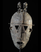 Masque facial en métal - Dogon - Mali