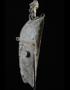 Masque facial en métal - Dogon - Mali