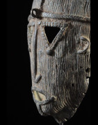 Masque facial en métal - Dogon - Mali