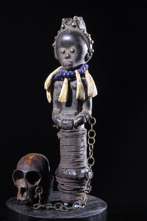 Buste poupée du Bwiti - Fang / Ntumu - Gabon