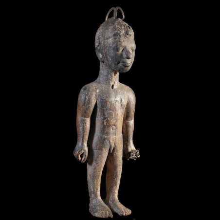Figurine Masculine - Ewe / Ga - Togo / Ghana - Culte Vaudou