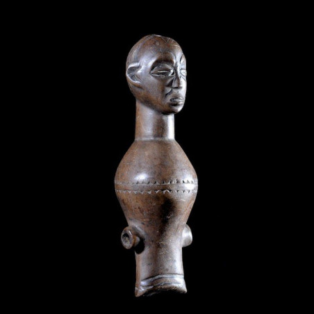 Sifflet en bois - Chokwe - RDC Zaire - Aerophones