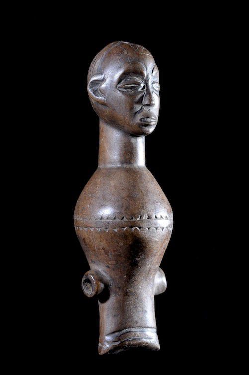 Sifflet en bois - Chokwe - RDC Zaire - Aerophones