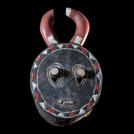 Masque Kple kple - ceremonie Goli - Baoule - Côte d'Ivoire