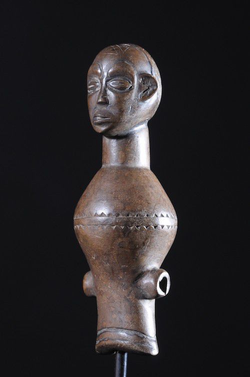 Sifflet en bois - Chokwe - RDC Zaire - Aerophones