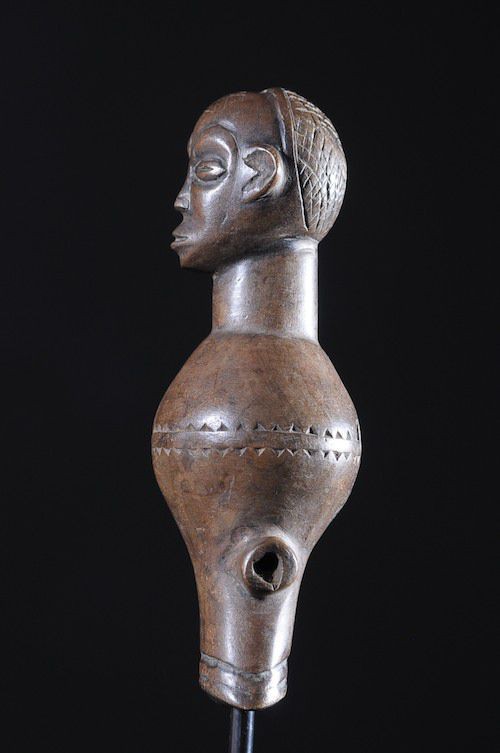 Sifflet en bois - Chokwe - RDC Zaire - Aerophones