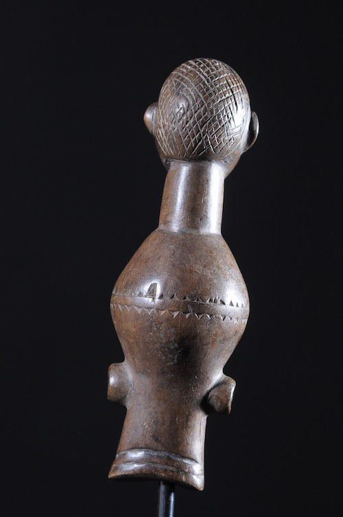 Sifflet en bois - Chokwe - RDC Zaire - Aerophones