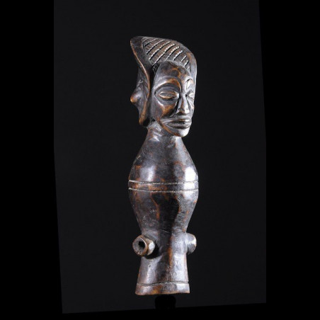 Sifflet en bois - Chokwe - RDC Zaire - Aerophones