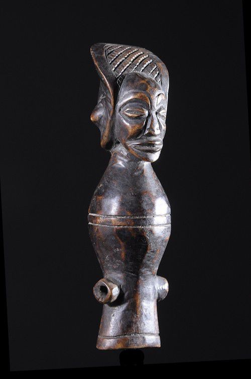 Sifflet en bois - Chokwe - RDC Zaire - Aerophones