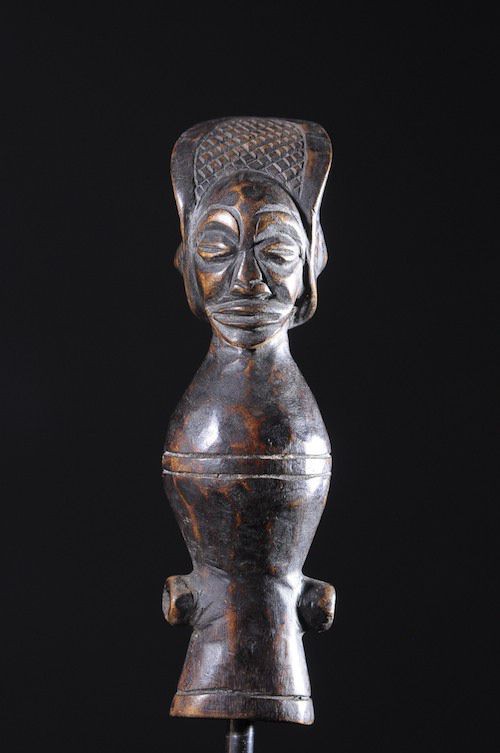 Sifflet en bois - Chokwe - RDC Zaire - Aerophones