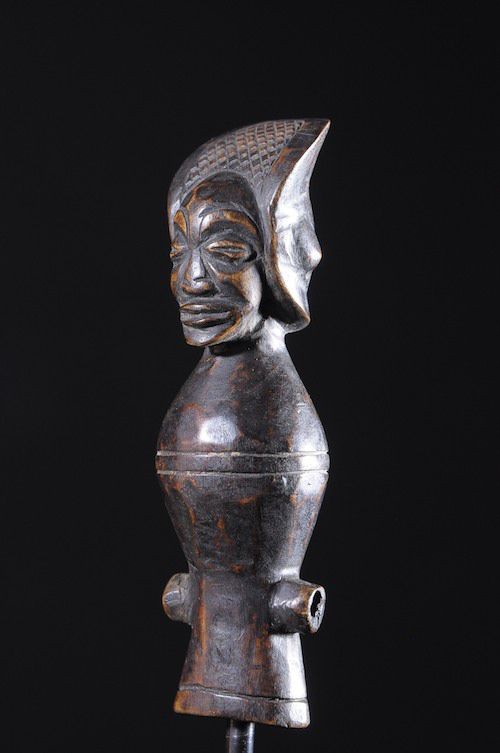 Sifflet en bois - Chokwe - RDC Zaire - Aerophones