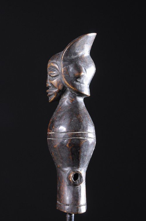 Sifflet en bois - Chokwe - RDC Zaire - Aerophones