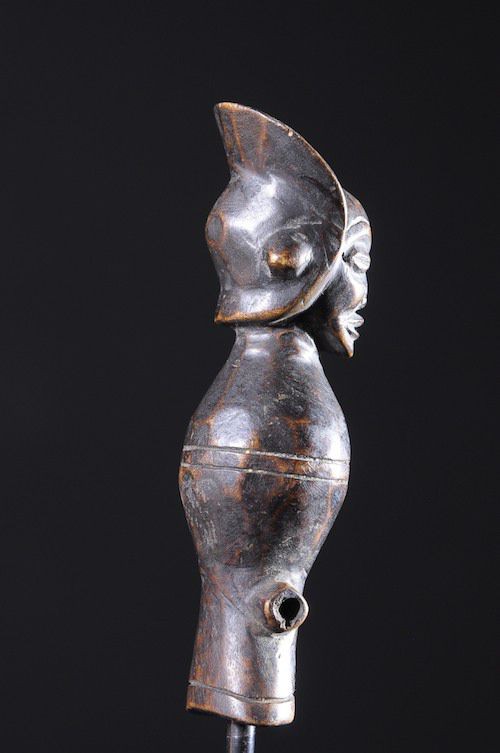 Sifflet en bois - Chokwe - RDC Zaire - Aerophones