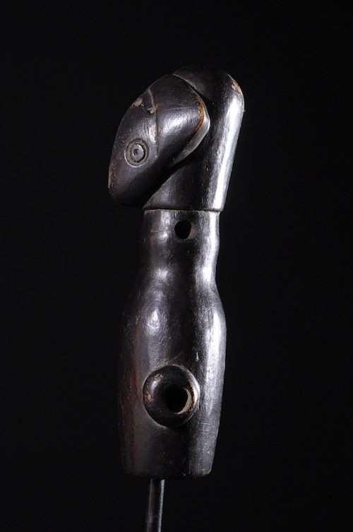 Sifflet en bois - Chokwe - RDC Zaire - Aerophones