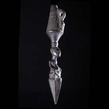 Flute en bois - Kuba - RDC Zaire - Aerophones