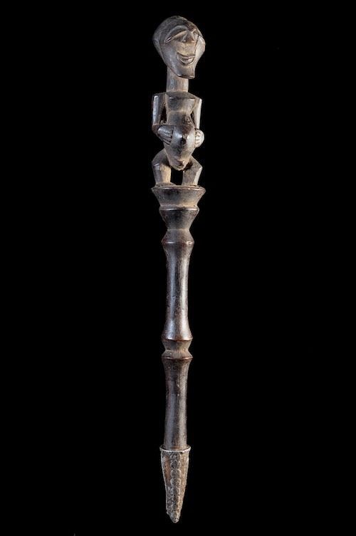 Sceptre de dignitaire - Songye - RDC Zaire - Objets de regalia