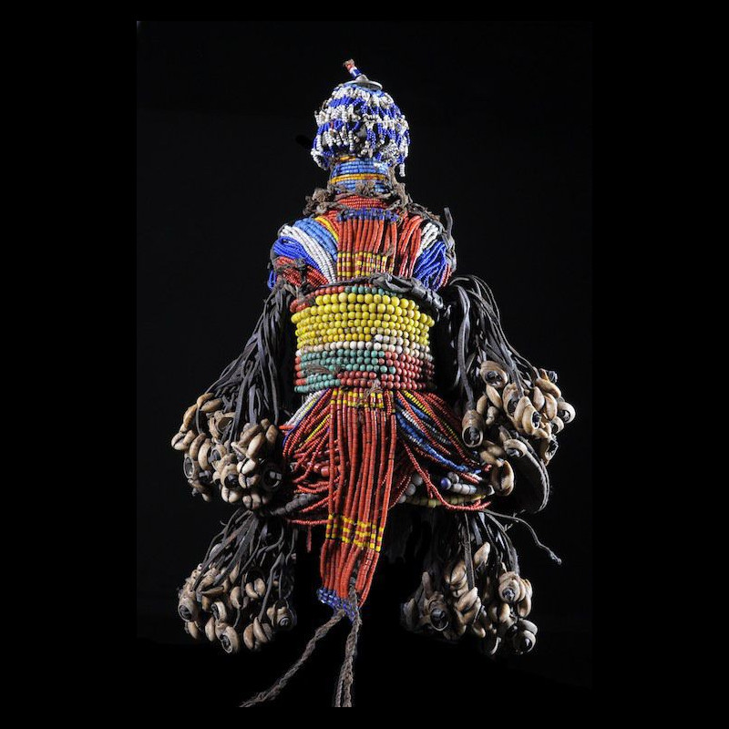 Poupee Ham Pilu - Fali - Cameroun - Poupees et perles africaines