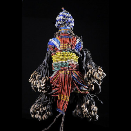 Poupee Ham Pilu - Fali - Cameroun - Poupees et perles africaines