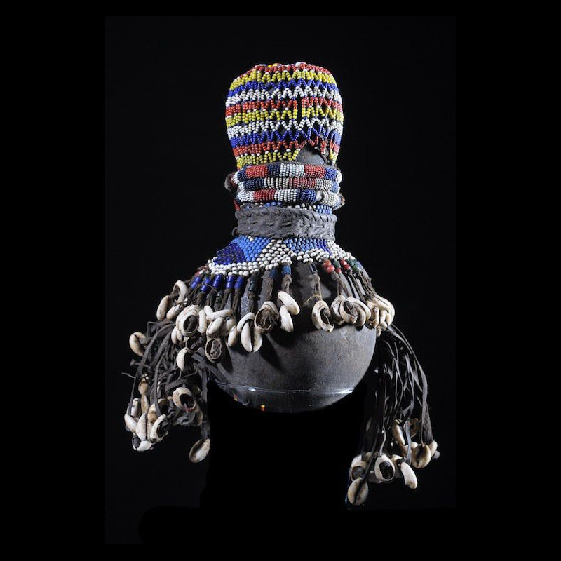 Poupee Ham Pilu - Fali - Cameroun - Poupees et perles africaines