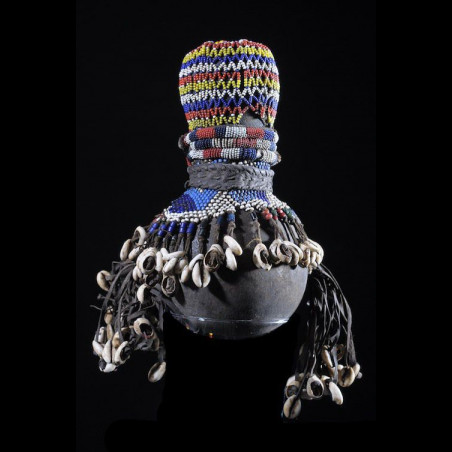 Poupee Ham Pilu - Fali - Cameroun - Poupees et perles africaines