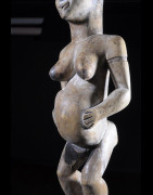 Statuette rituelle feminine - Punu / Pounou Lumbu - Gabon