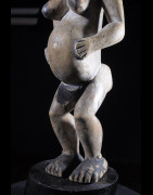 Statuette rituelle feminine - Punu / Pounou Lumbu - Gabon