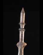 Glaive et son fourreau de cuir - Yaka - Rdc Zaire