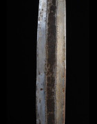 Glaive et son fourreau de cuir - Yaka - Rdc Zaire