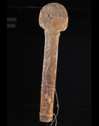 Glaive et son fourreau de cuir - Yaka - Rdc Zaire