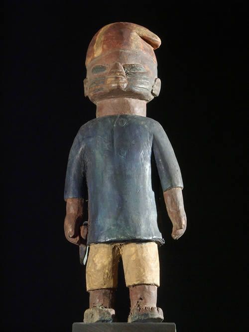 Colon joueur de tennis - Yoruba / Anago - Nigeria - Art populair