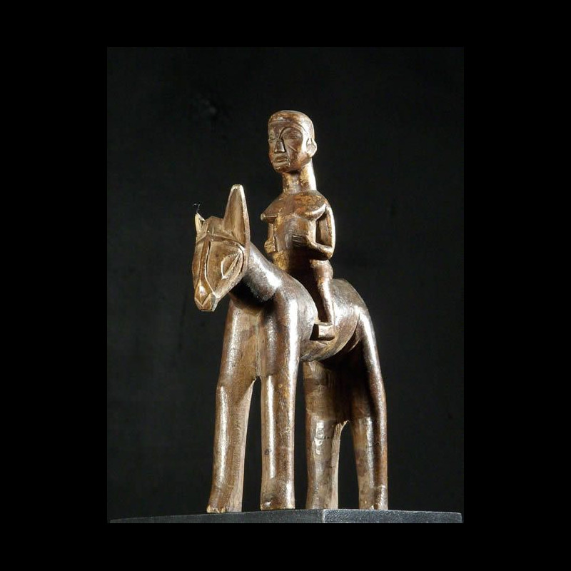 Cheval et son cavalier - Ethnie Lobi - Burkina Faso