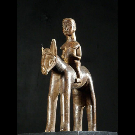 Cheval et son cavalier - Ethnie Lobi - Burkina Faso