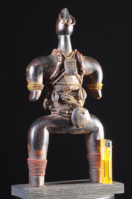 Poupee Namji - Nigeria / Cameroun - Poupee perles africaines