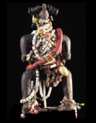 Poupee Namji Dowayo - Nigeria / Cameroun - Poupee perles africaines